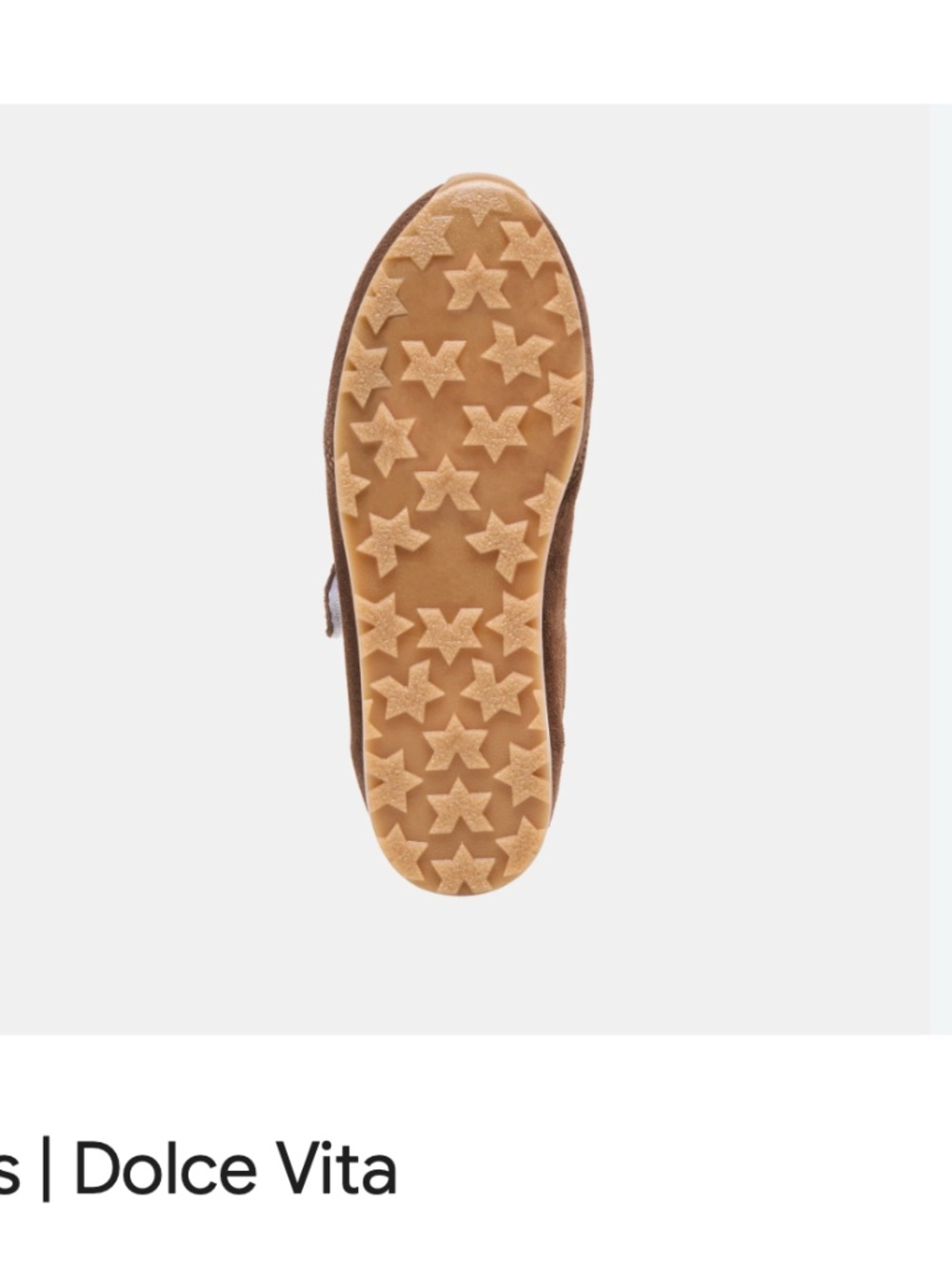 NWT Dolce Vita Sofya Brown Suede Sofya Mary Jane Sneaker Flats - Picture 2 of 9